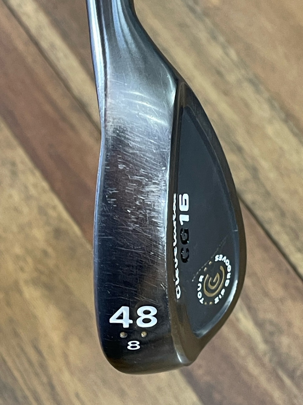 Cleveland CG16 Black Pearl Tour Zip Grooves Wedge - 48 degree. - Picture 3 of 6